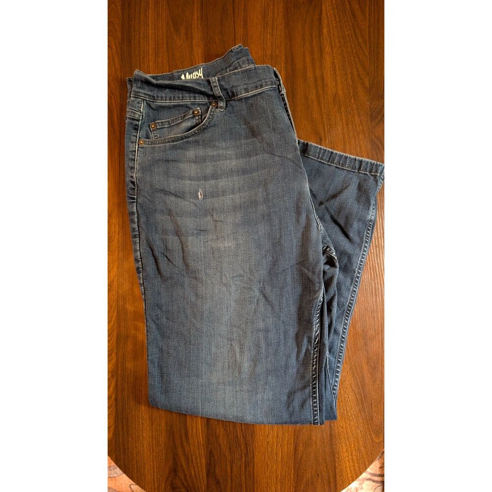 Mugsy Fultons Casual Jeans Men’s 38x30 Stretch Medium Wash Straight Leg